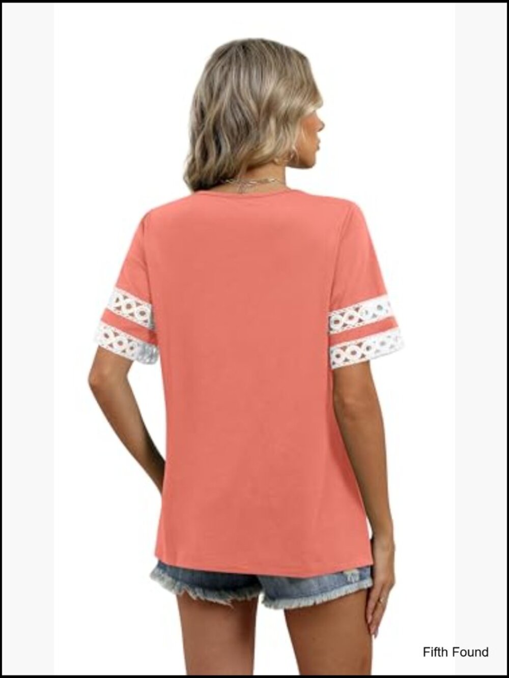 Dressy Casual Short Sleeve Blouse Color Block Business Work Top - Picture 5 of 7